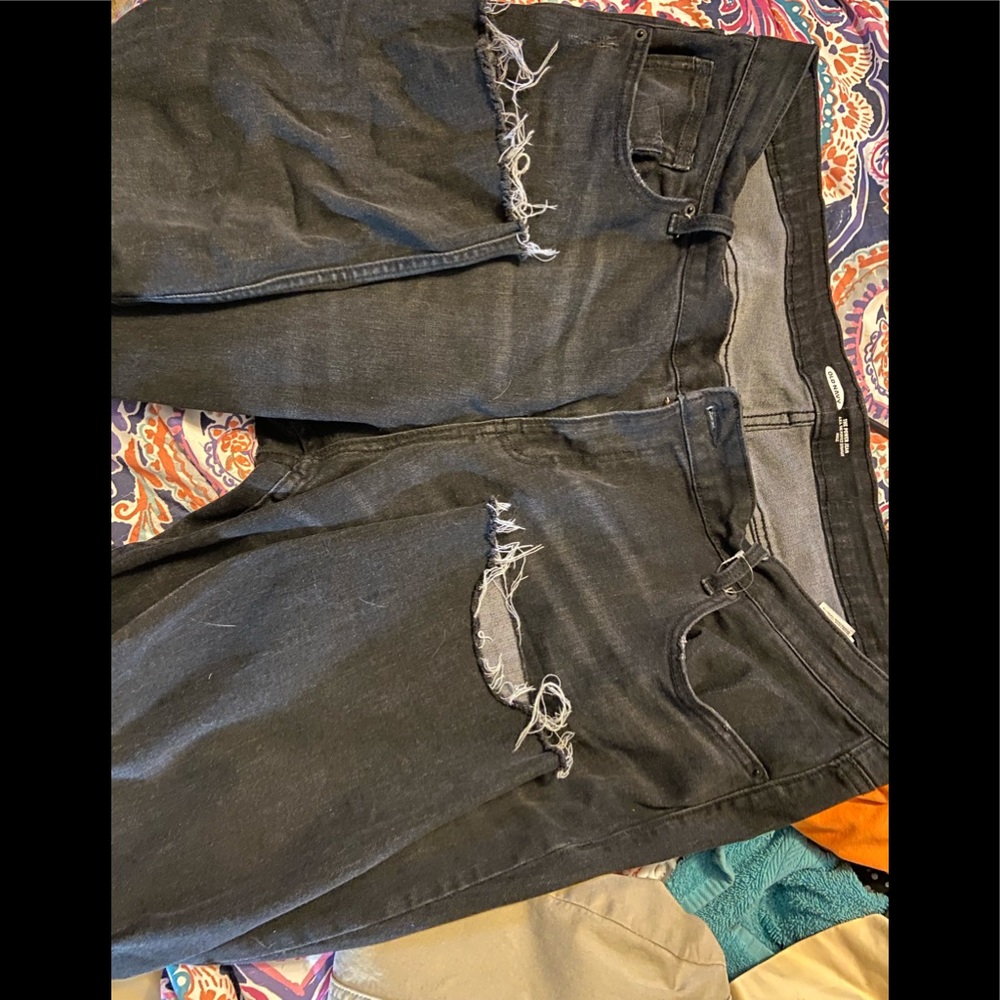 plus size old navy ankle jeans